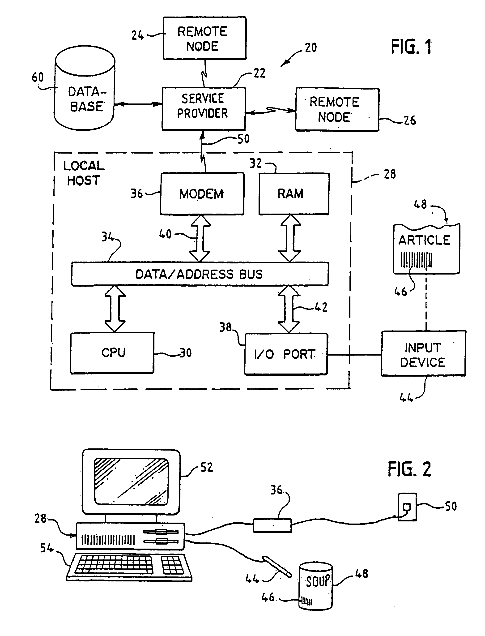 System and method for automatic access of a remote computer over a network