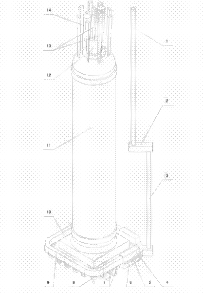 Method for casting large stamping cylinder casting