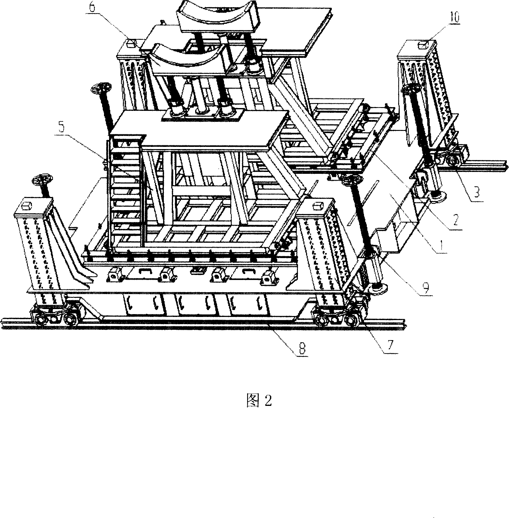 Hydraulic lifting stern platform