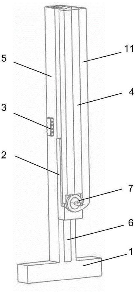 Inspection tool for automobile wheel guard and use method of inspection tool