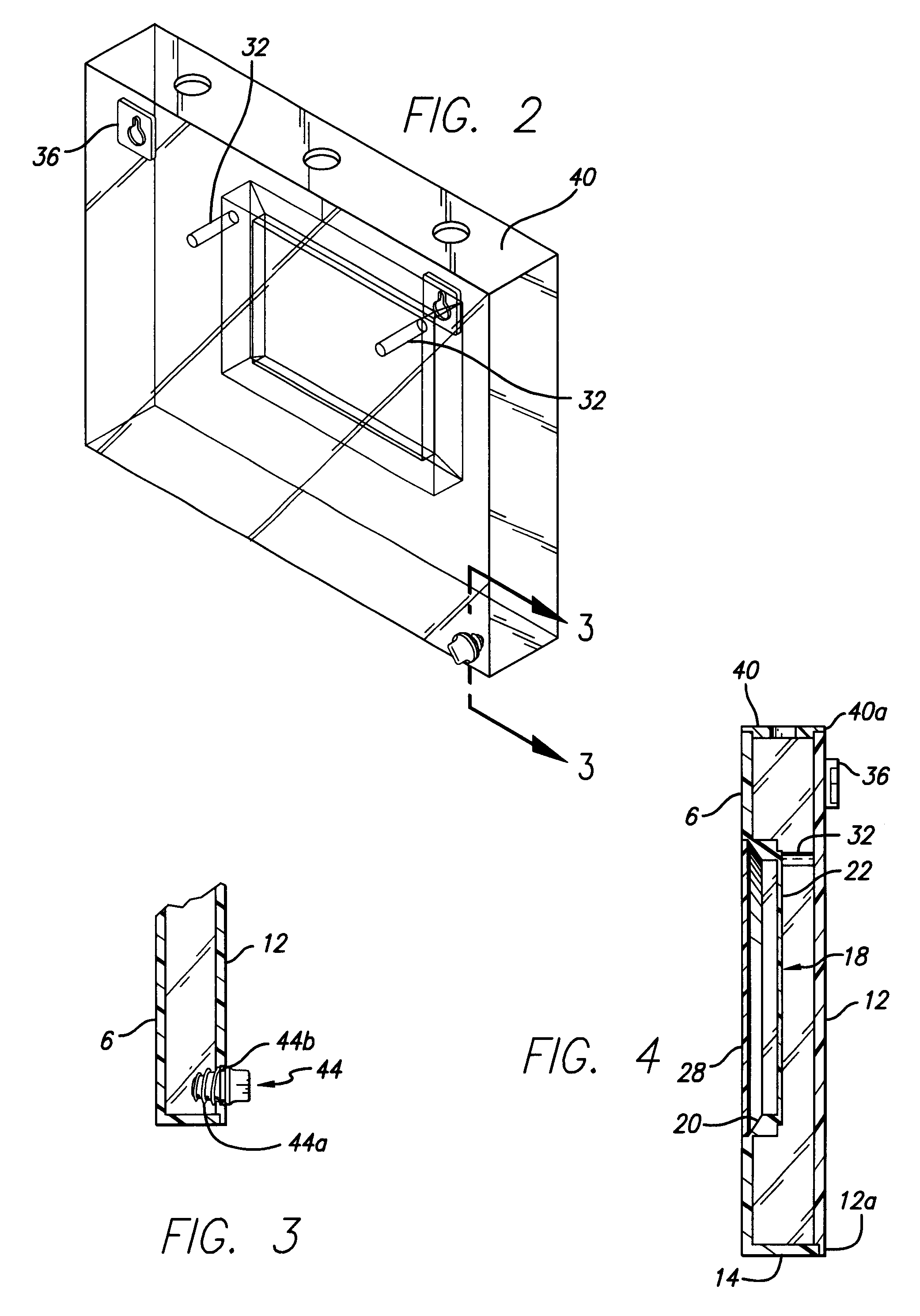 Combination fish tank and picture frame