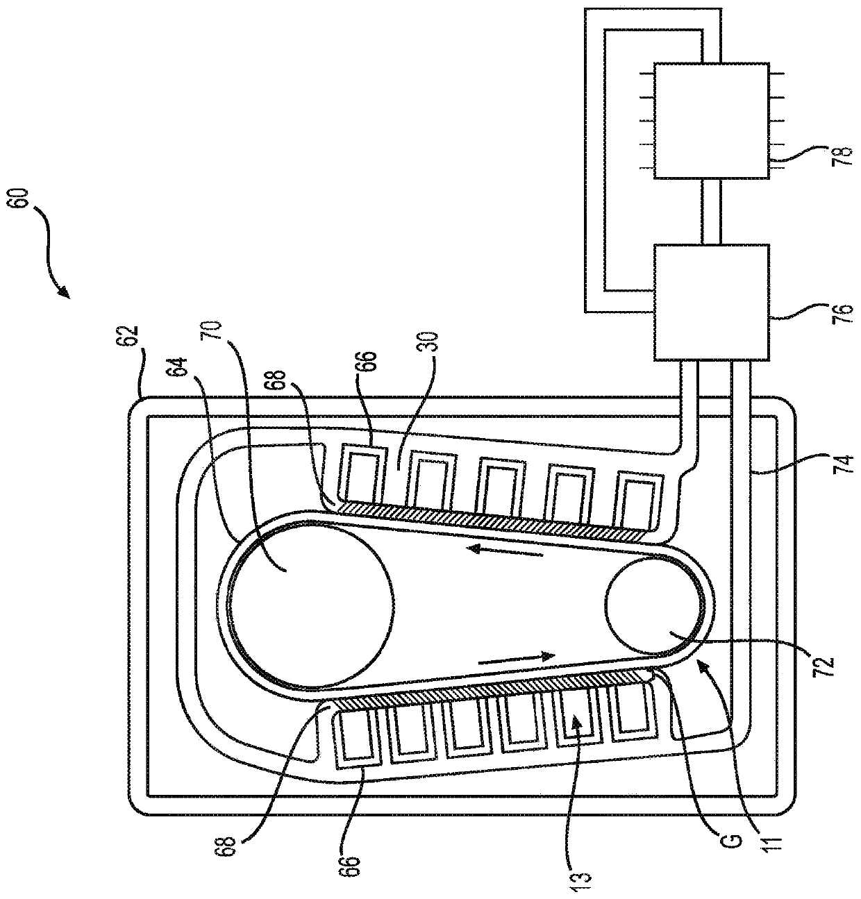 Lubricant supported electric motor