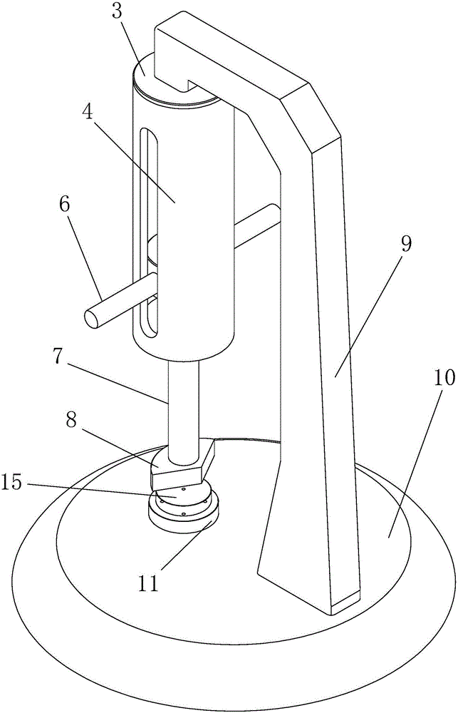 Multifunctional experimental animal impacting machine