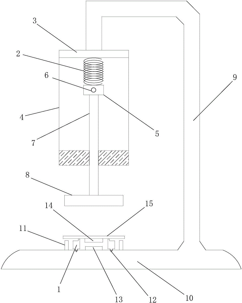 Multifunctional experimental animal impacting machine