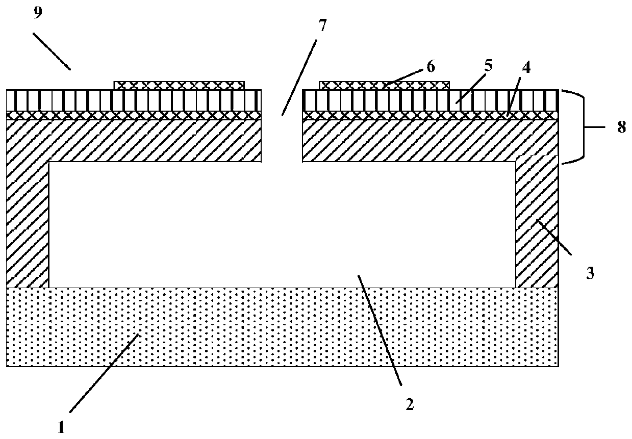 MEMS ultrasonic positioning sensor with Helmholtz resonant cavity