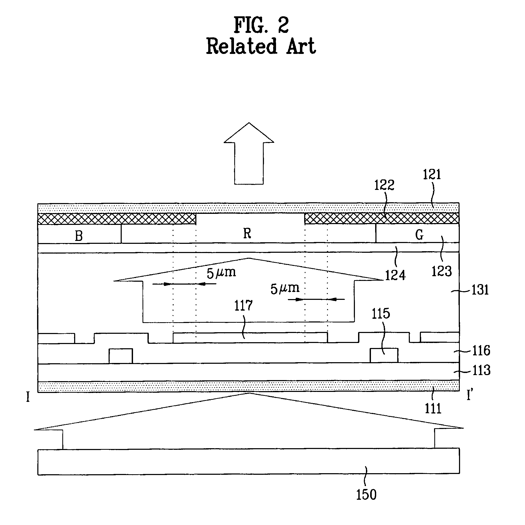 Liquid crystal display device having common line parallel to and between gate line and pixel electrode with light shield projecting from common line parallel to data line and overlapping area between data line and pixel electrode