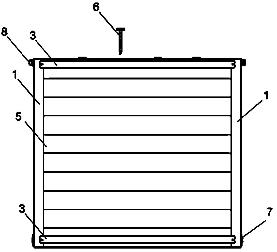 Combined type movable cofferdam for embankment danger elimination and reinforcement