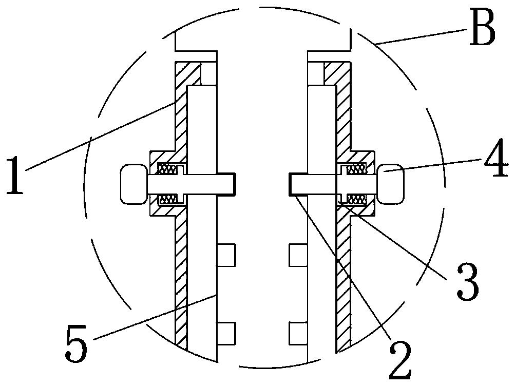 Tool disassembling device for shear folding volume numerical control machine tool