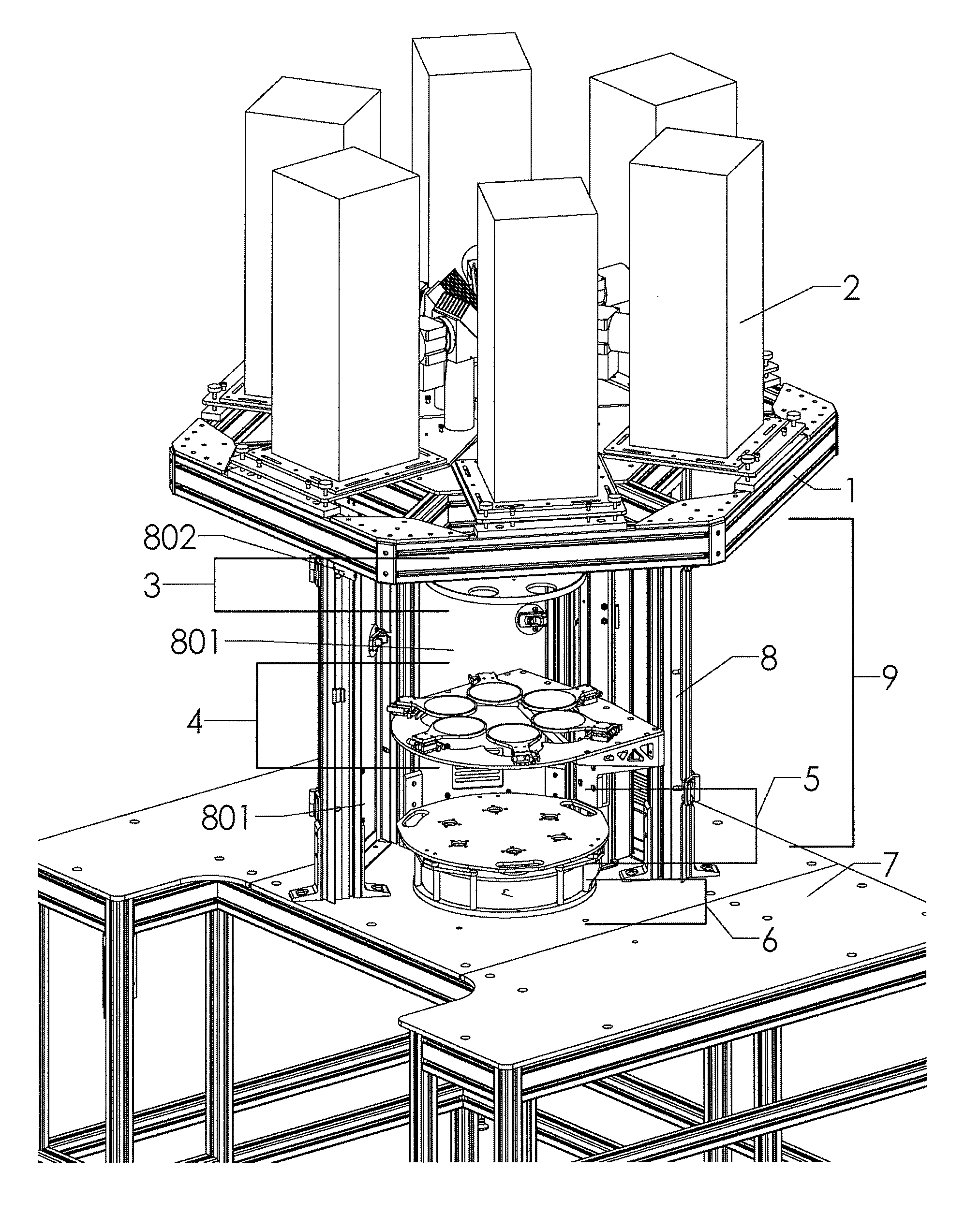 Apparatus and method for highly accelerated life testing of solar cells