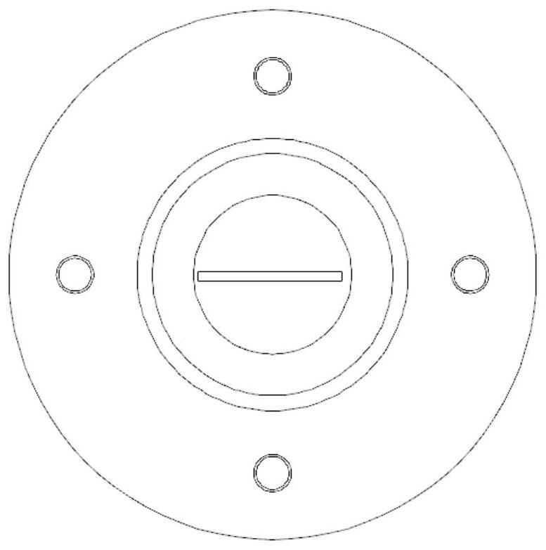 Extrusion head for pole piece forming, forming device comprising extrusion head and forming method and preparation method of extrusion head