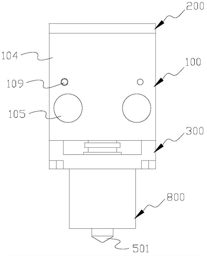 Intelligent nozzle of 3D (Three-Dimensional) printer