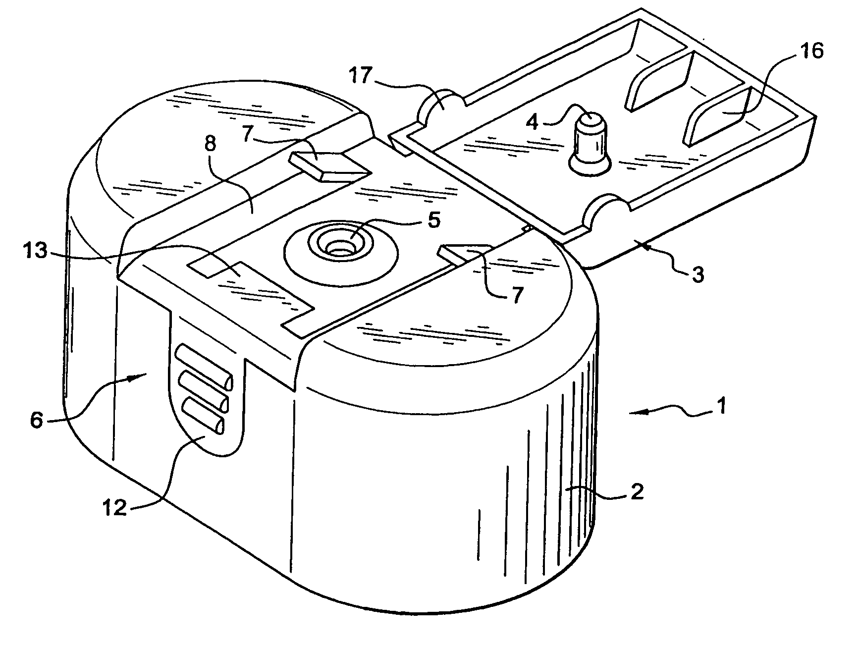 Closure cap for a bottle with controlled opening