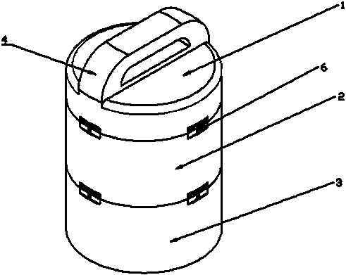 Stackable test tube transport device and usage method thereof