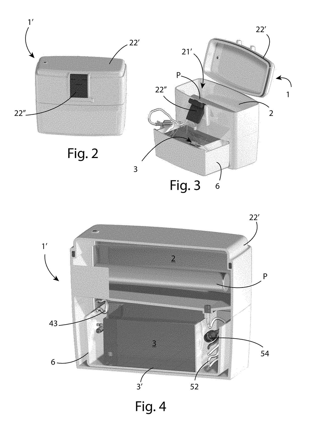 Closed circuit sterile device and method of collection, transport and processing in total sterile chain