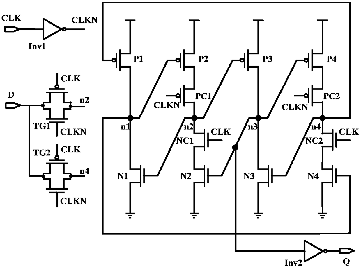 Radiation hardened high-performance DICE latch