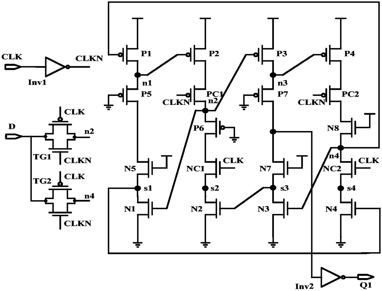 Radiation hardened high-performance DICE latch