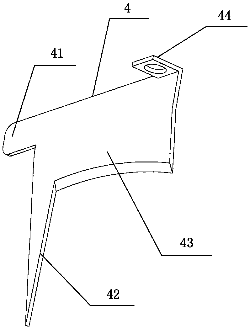 Structure for cutting off hair in fluid and floor drain using structure