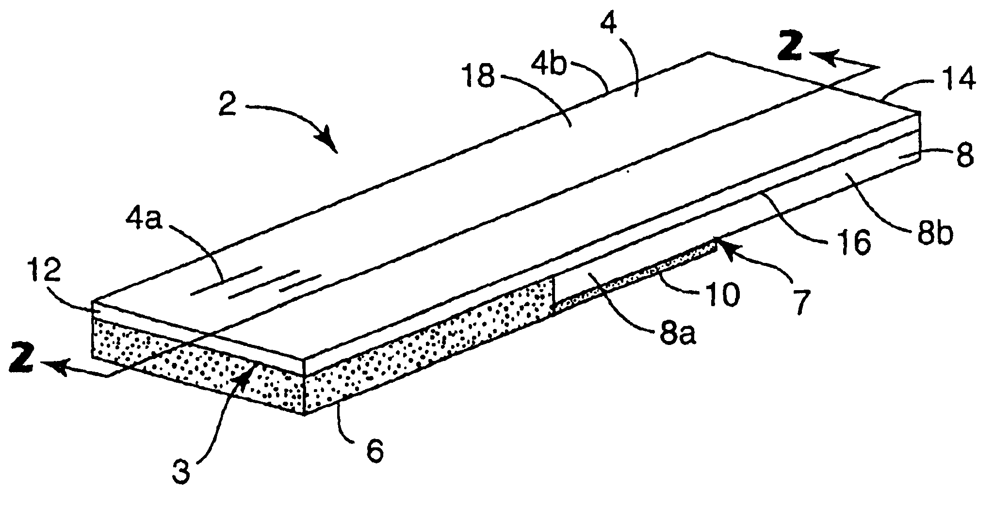 Stretch releasable tape flag