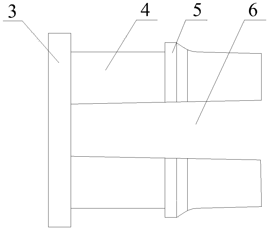 Gear sleeve of contact of contactor