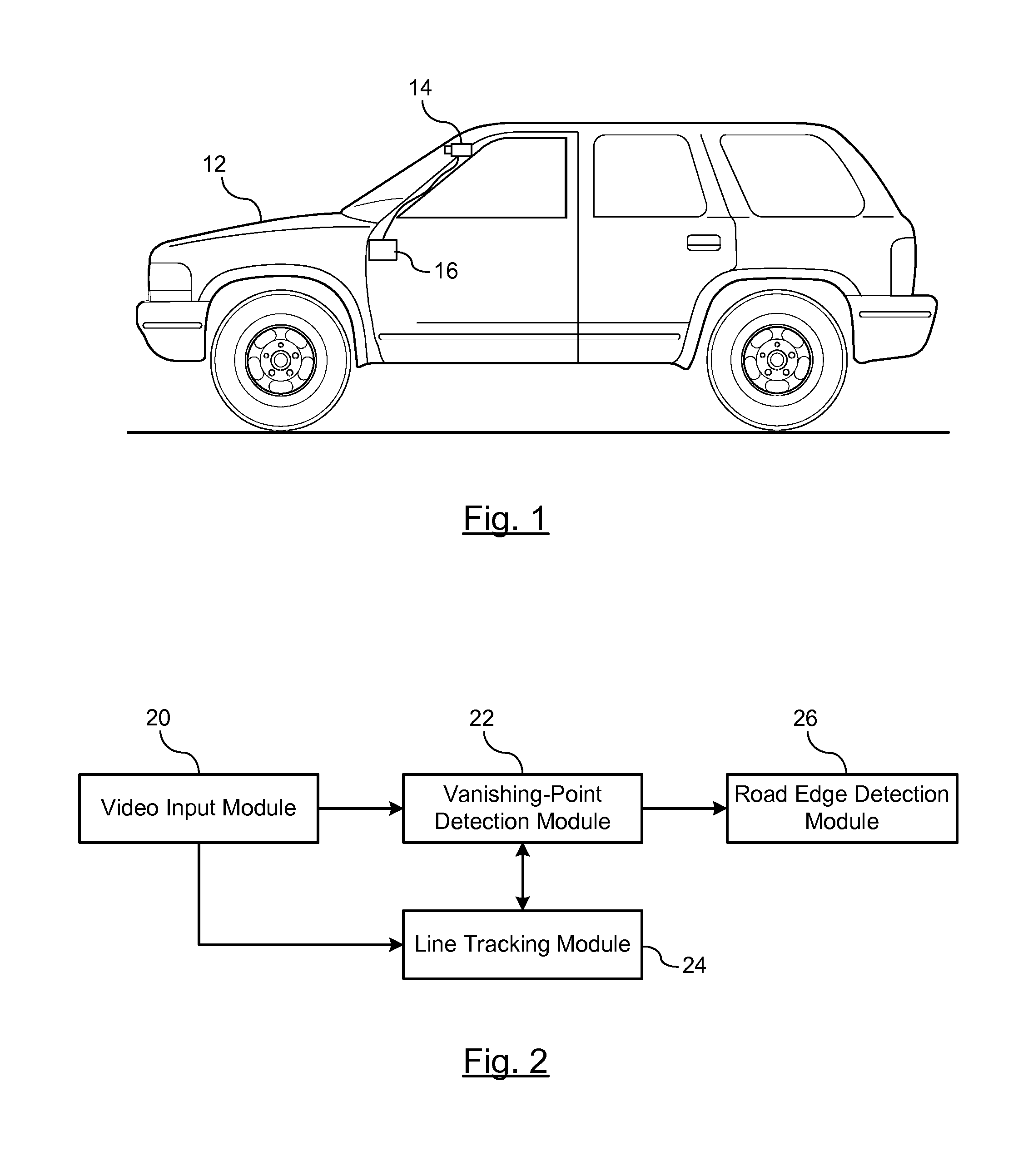 Road structure detection and tracking