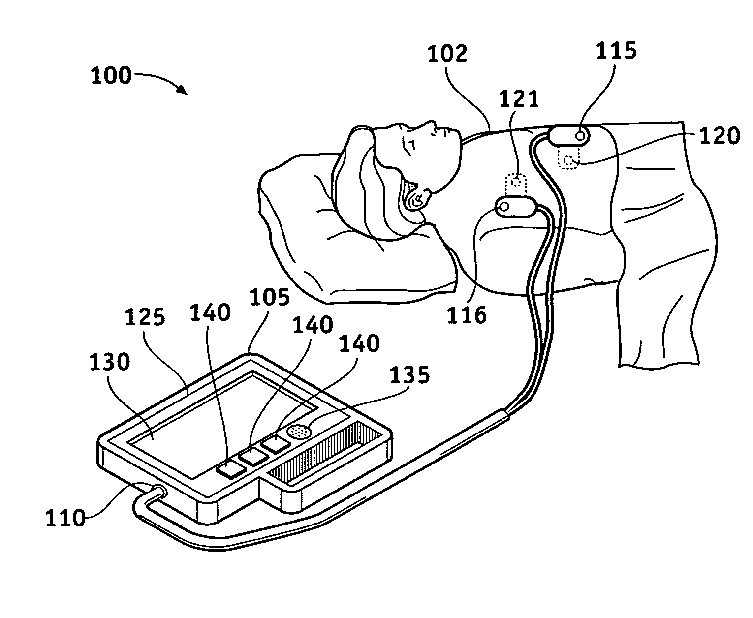 Defibrillator that monitors CPR treatment and adjusts protocol