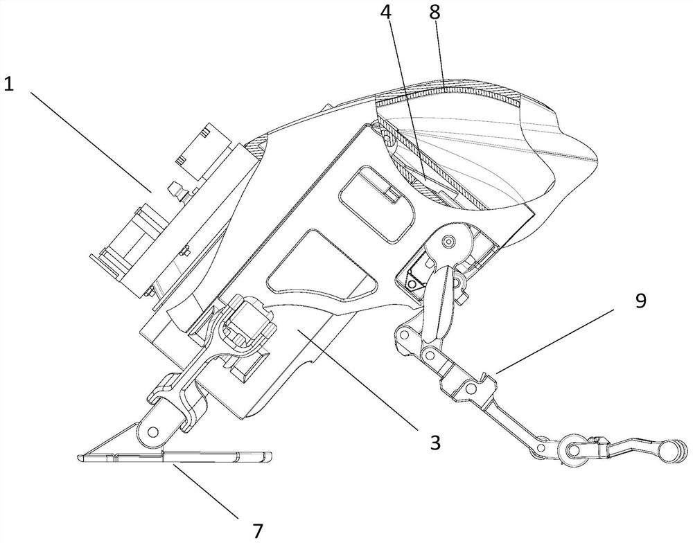 Fire explosion driven rigid-flexible coupling frog-imitating robot