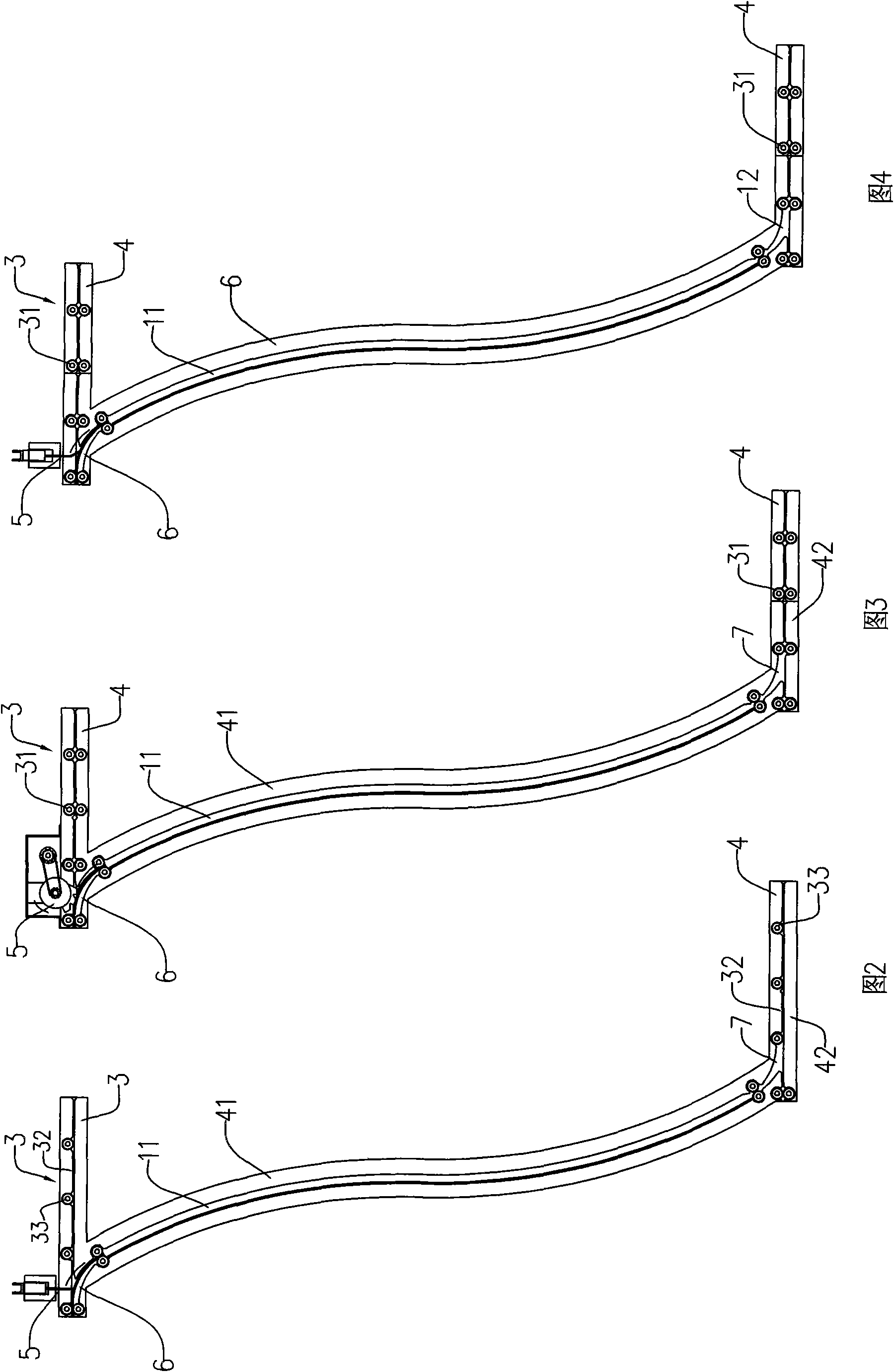 Automatic card sending machine