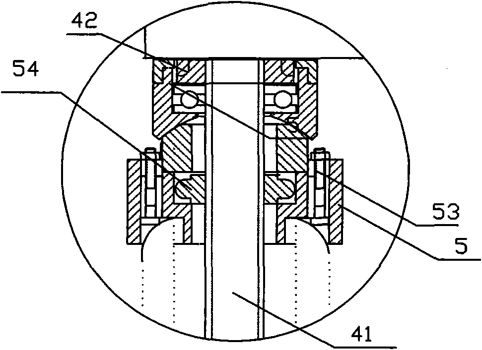 Special tool of live line work for replacing rectilinear insulator string of large-section double multiple wire