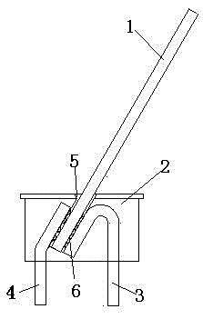 Socket for LED lamp filament