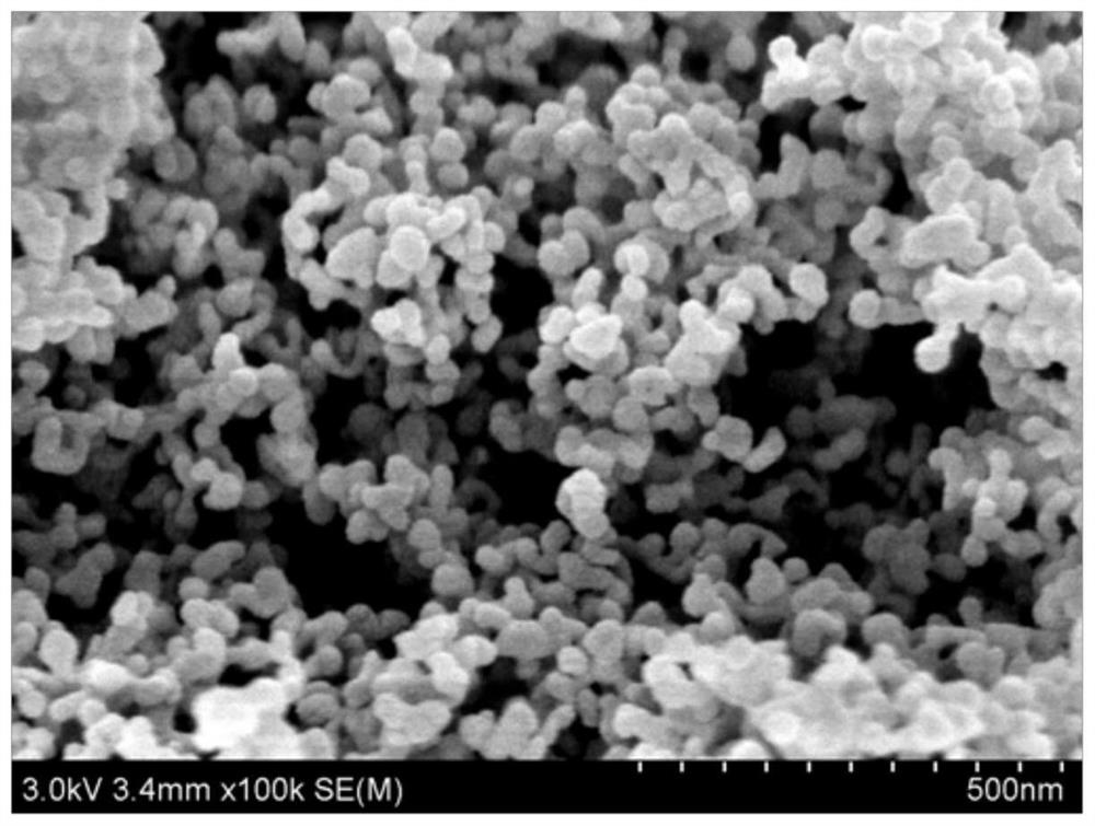 Hydrophobic aerogel powder and rapid preparation method thereof