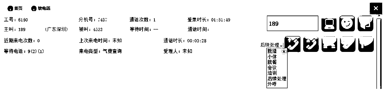 Call processing method and system