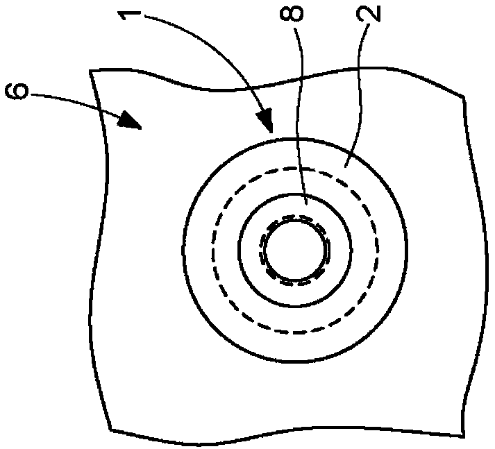 Tool for actuating corrector provided in small portable object such as timepiece