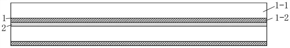 High-compression-resistance and high-bending-performance environment-friendly wood glue plate and preparation method thereof