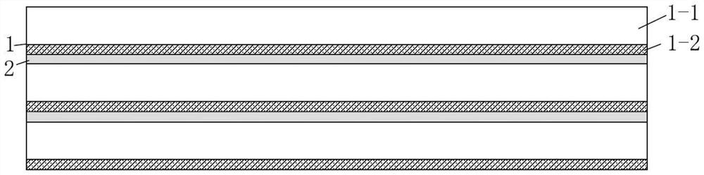 High-compression-resistance and high-bending-performance environment-friendly wood glue plate and preparation method thereof