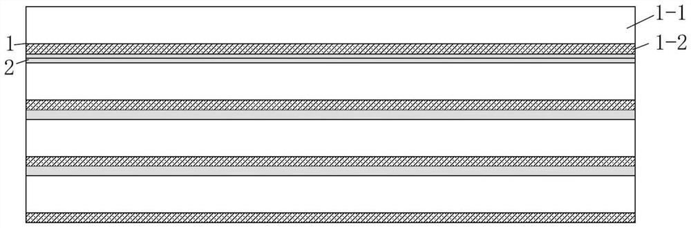 High-compression-resistance and high-bending-performance environment-friendly wood glue plate and preparation method thereof