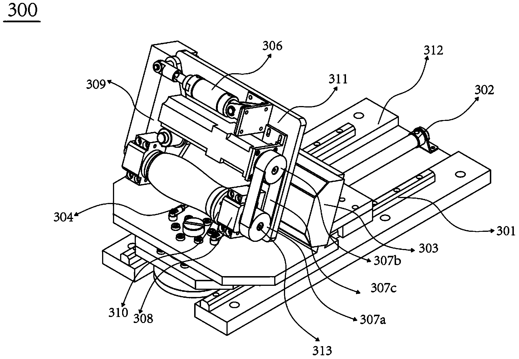 Multi-angle automatic polishing system and polishing method