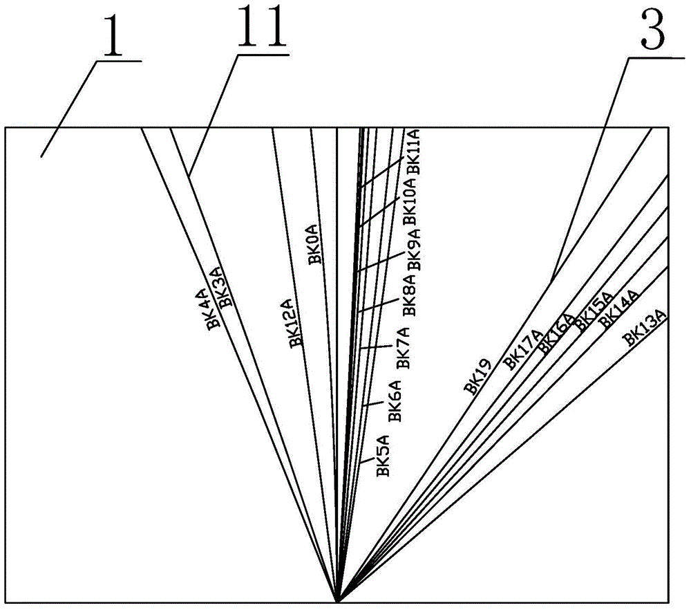 Hull segmented part assembling angle universal template and making method thereof