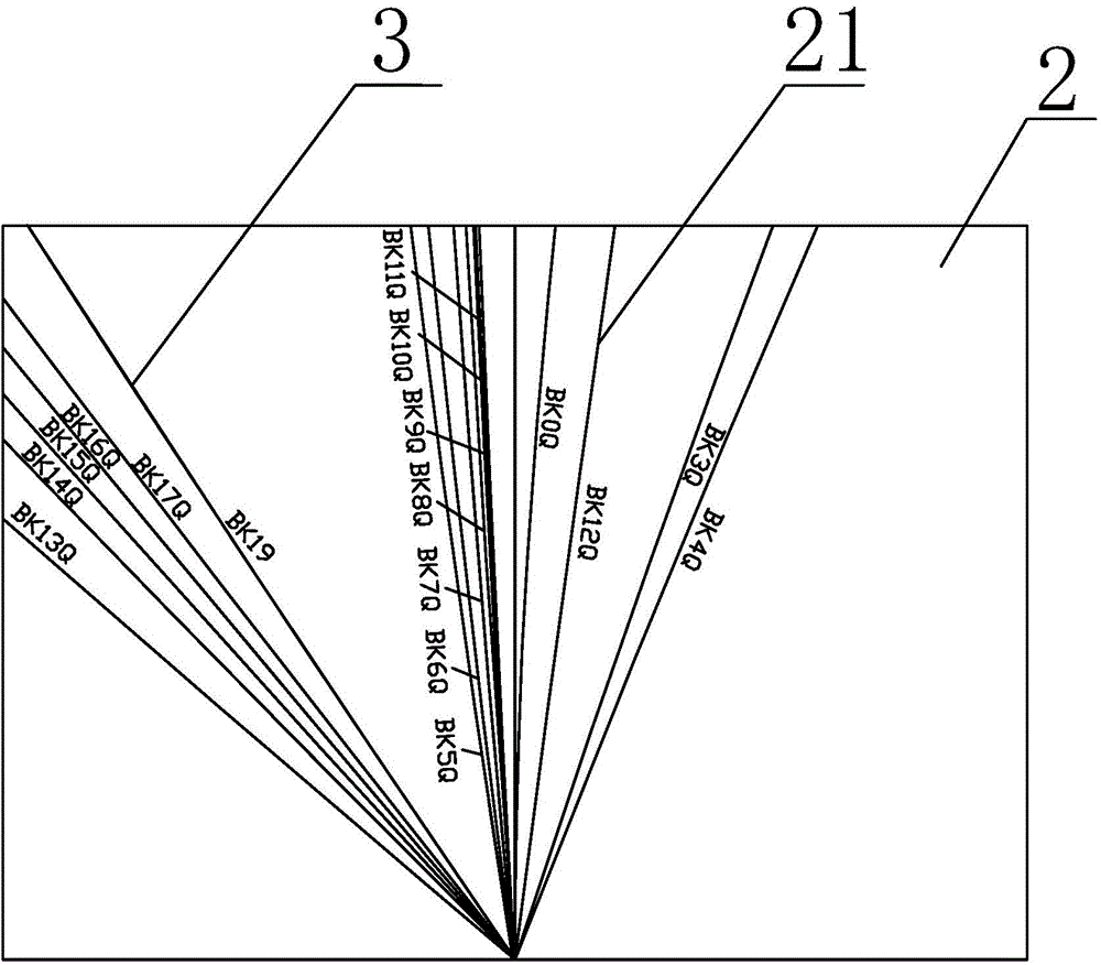 Hull segmented part assembling angle universal template and making method thereof