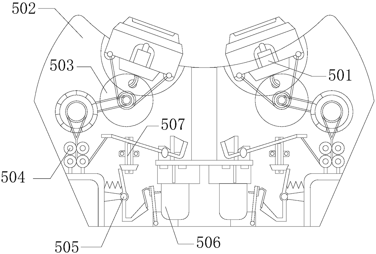 Virtual reality device for achieving panoramic camera