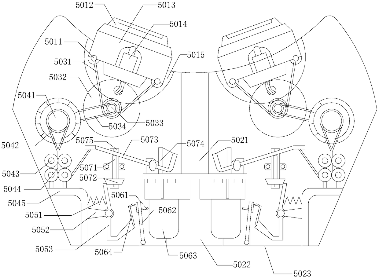 Virtual reality device for achieving panoramic camera