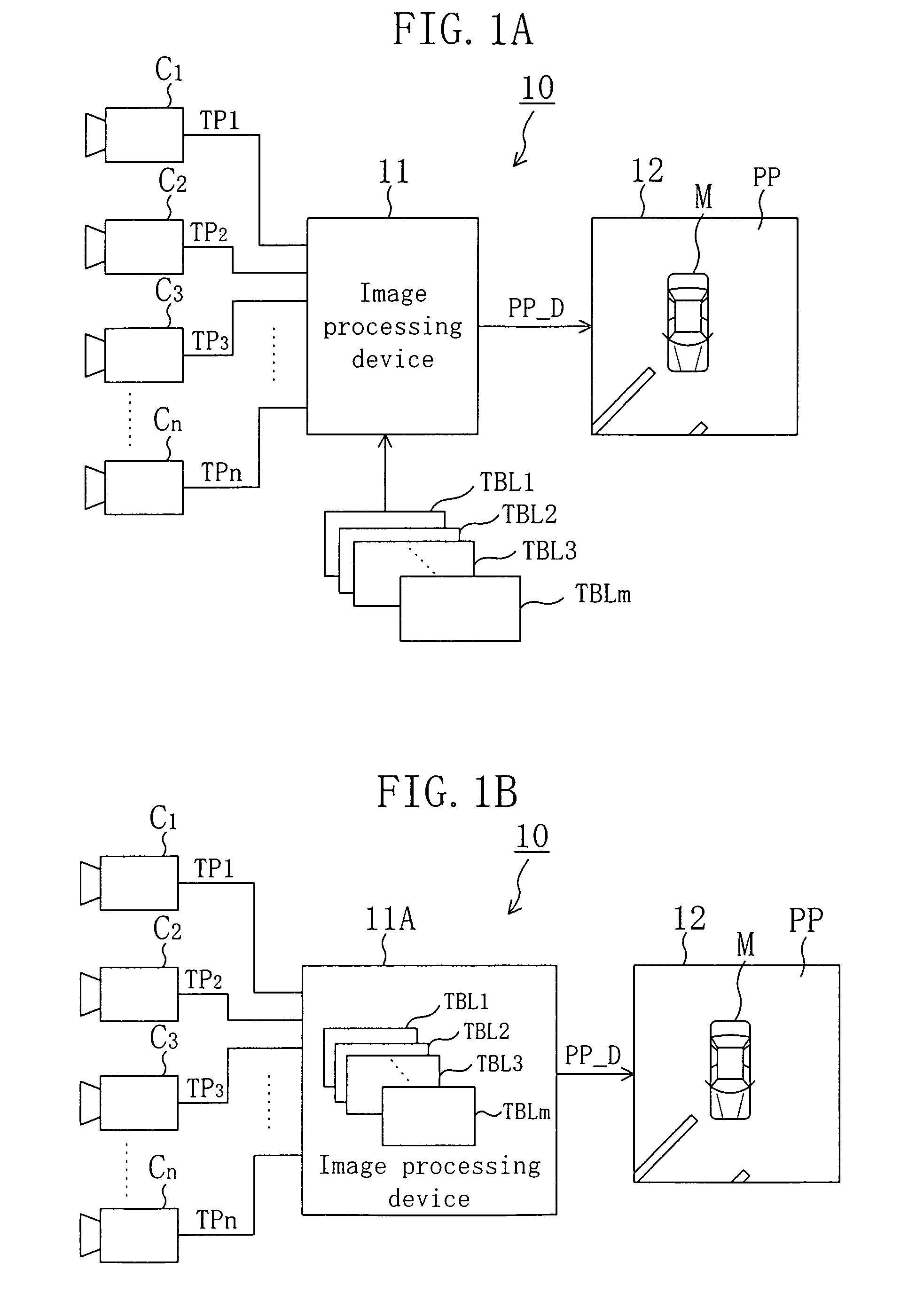 Monitoring system, camera adjusting method and vehicle monitoring system