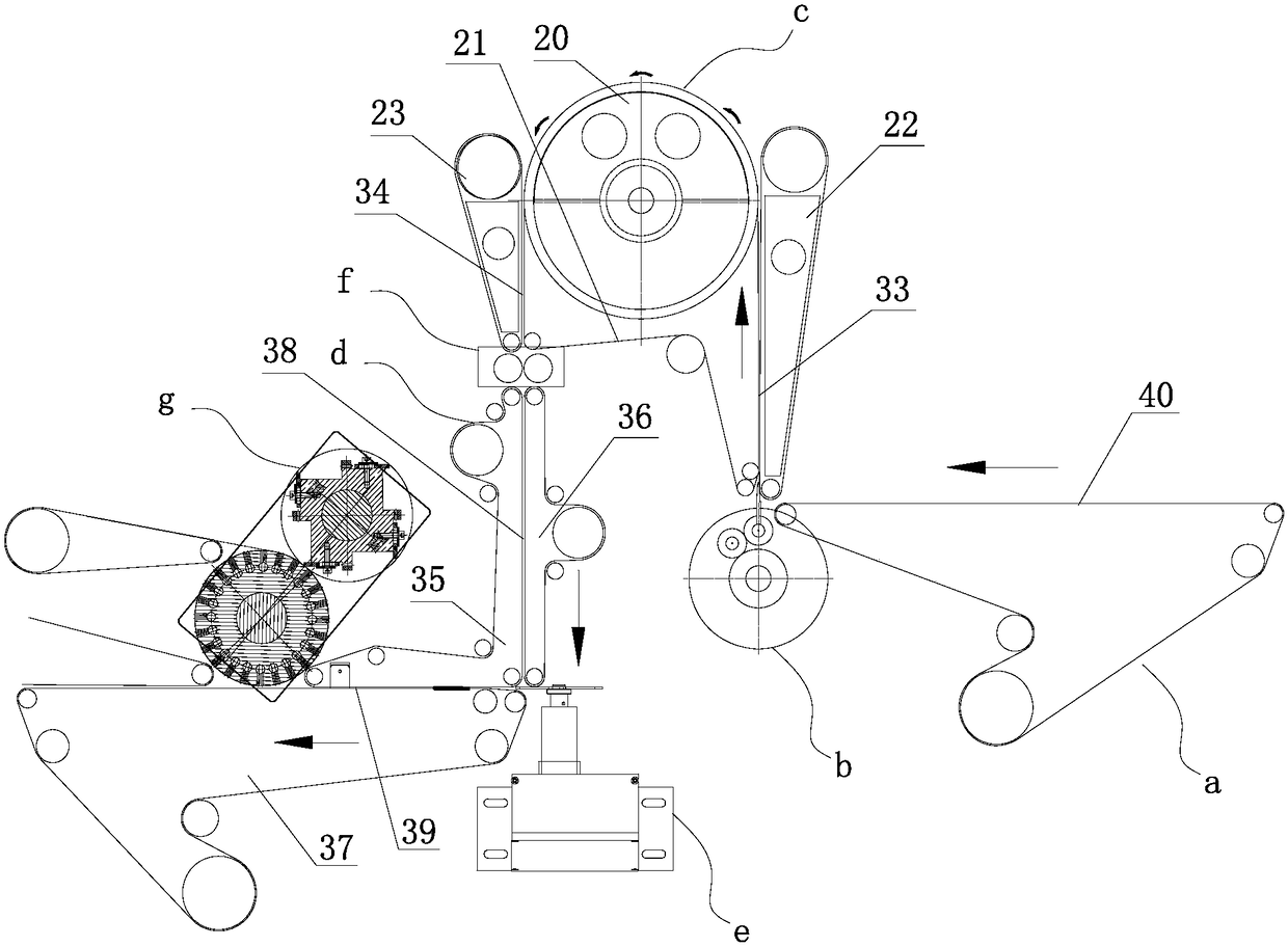 Folding device and folding method for flat piece product