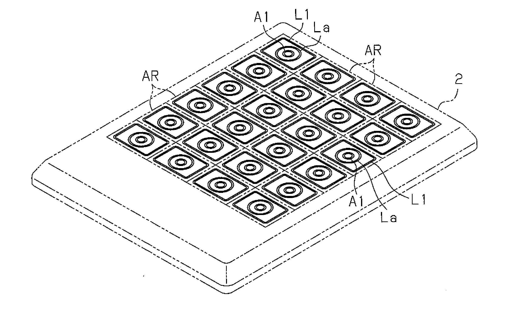 Contactless power supplying device