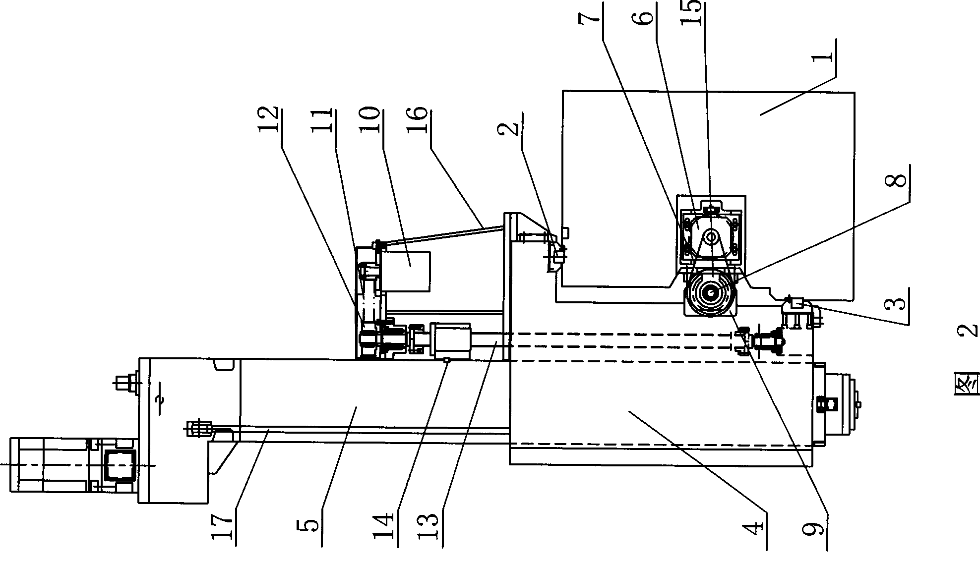 Transverse beam guide rails apparatus