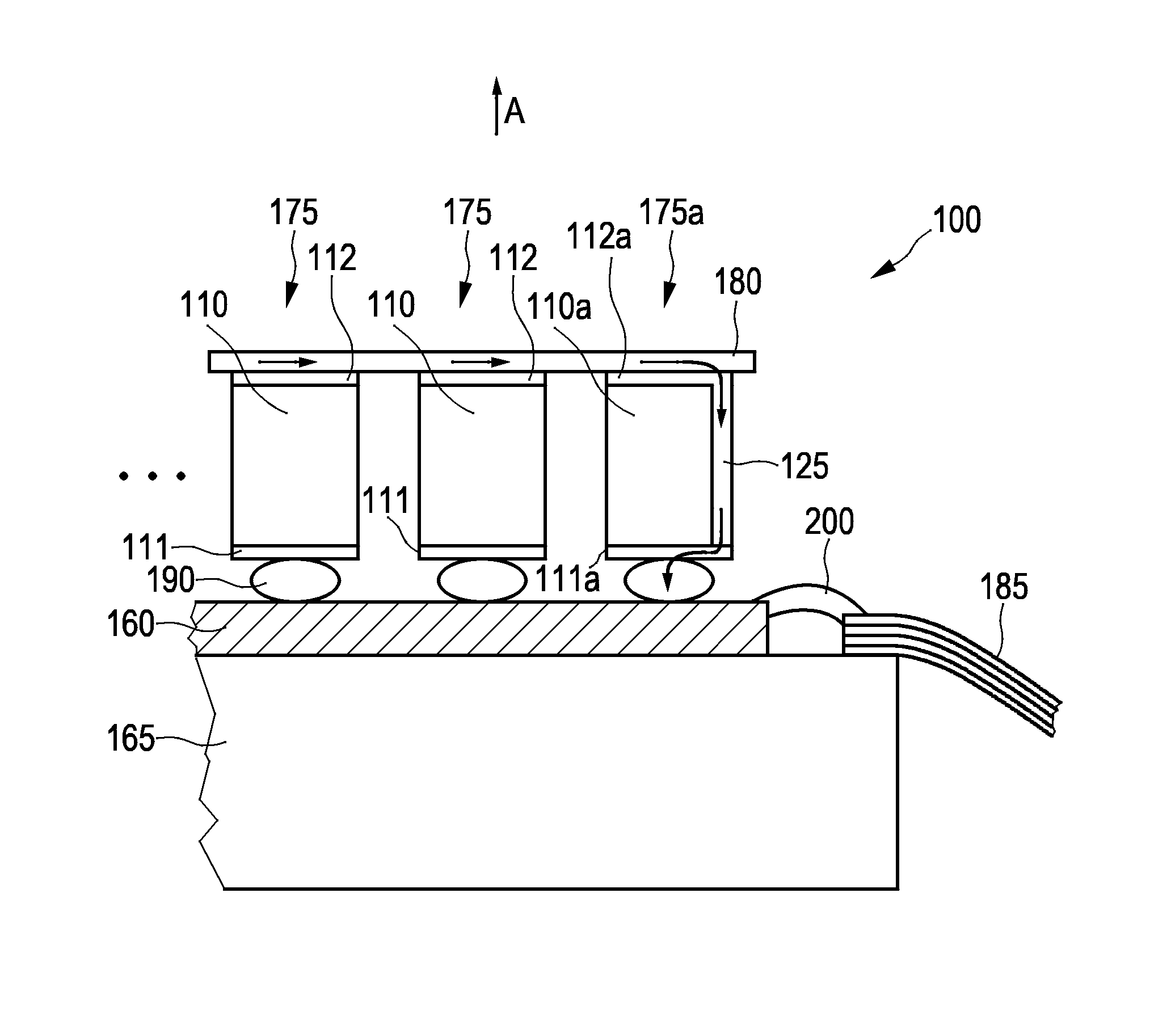 Ultrasound transducer assembly and method of manufacturing the same