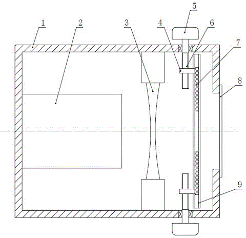 Laser ruler for surgical operation