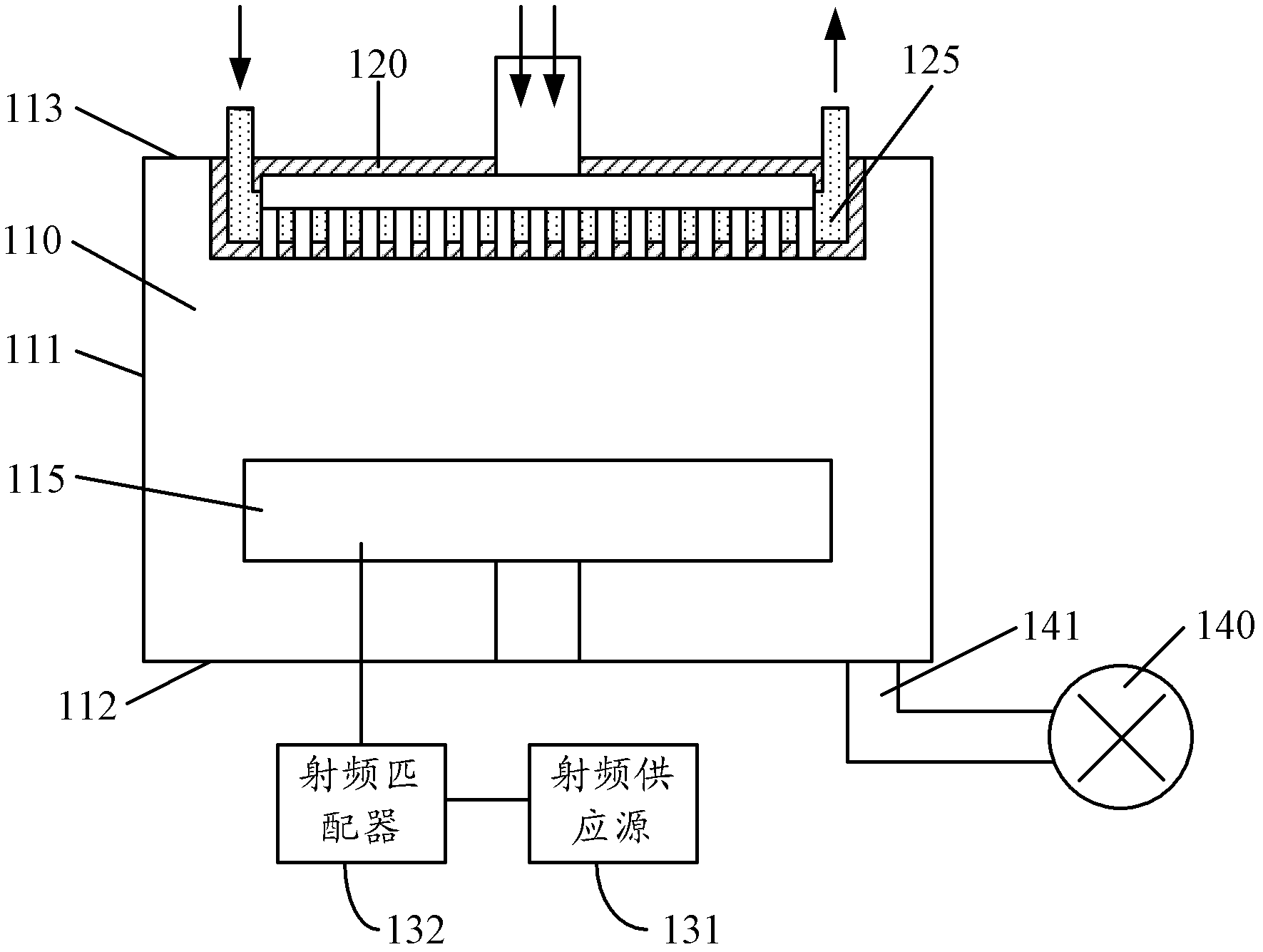 Cleaning method for MOCVD equipment