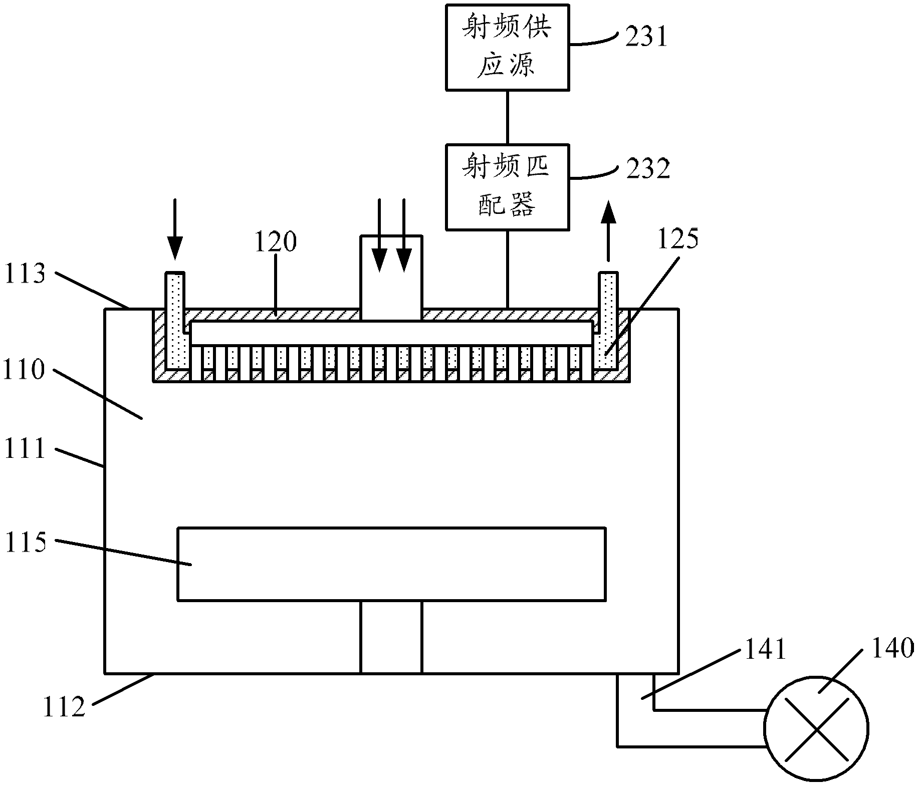 Cleaning method for MOCVD equipment