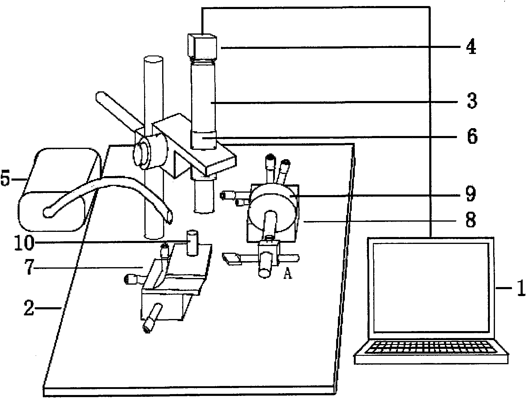 Method and device for preparing colloid probe