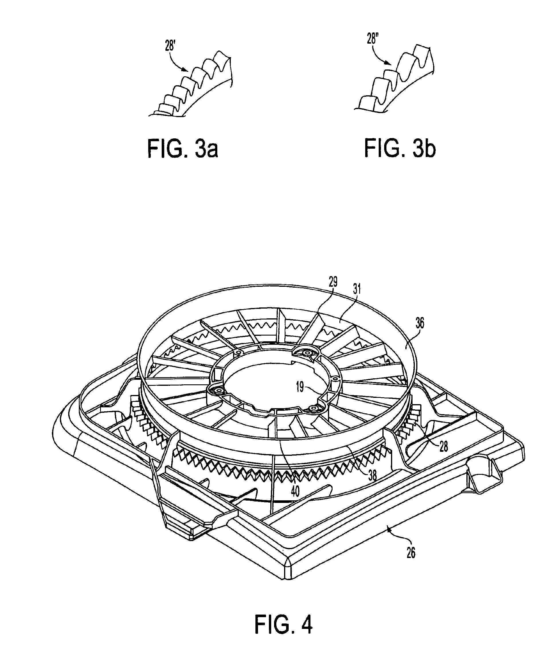 Integral tip seal in a fan-shroud structure